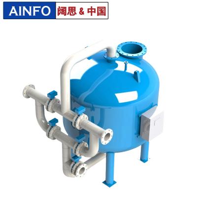 1．用于要求出水濁度≤5mg/L 能符合飲用水質標準的工業(yè)用水、生活用水及市政給水 系統(tǒng)； 2．工業(yè)污水中的懸浮物、固體物的去除； 3．可用作離子交換法軟化、除鹽系統(tǒng)中的預處理設備，對水質要求不高的工業(yè)給水的粗過濾設備； 以及用在游泳池循環(huán)處理系統(tǒng)、冷卻循環(huán)水凈化系統(tǒng)等。