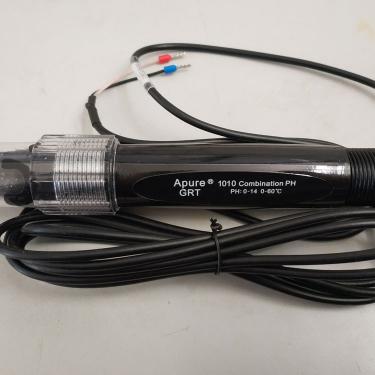 愛普爾PH電極GRT1010  APURE工業在線塑殼溫補3米PH/ORP電極探頭