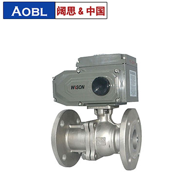 不銹鋼球閥，法蘭球閥，國產(chǎn)AOBL電動球閥-上海闊思電子有限公司官網(wǎng)