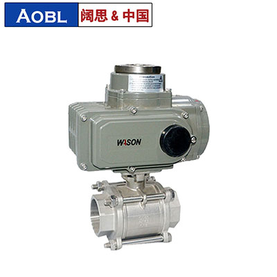 電動絲扣球閥，三片式絲扣球閥，防爆電動絲扣球閥，不銹鋼電動絲扣球閥-上海闊思電子有限公司官網(wǎng)
