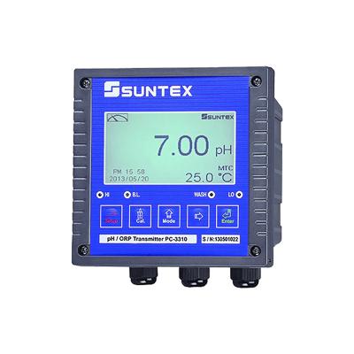 SUNTEX在線PH/ORP變送器PC-3310/3310RS 雙輸出酸度計數顯ph測試儀